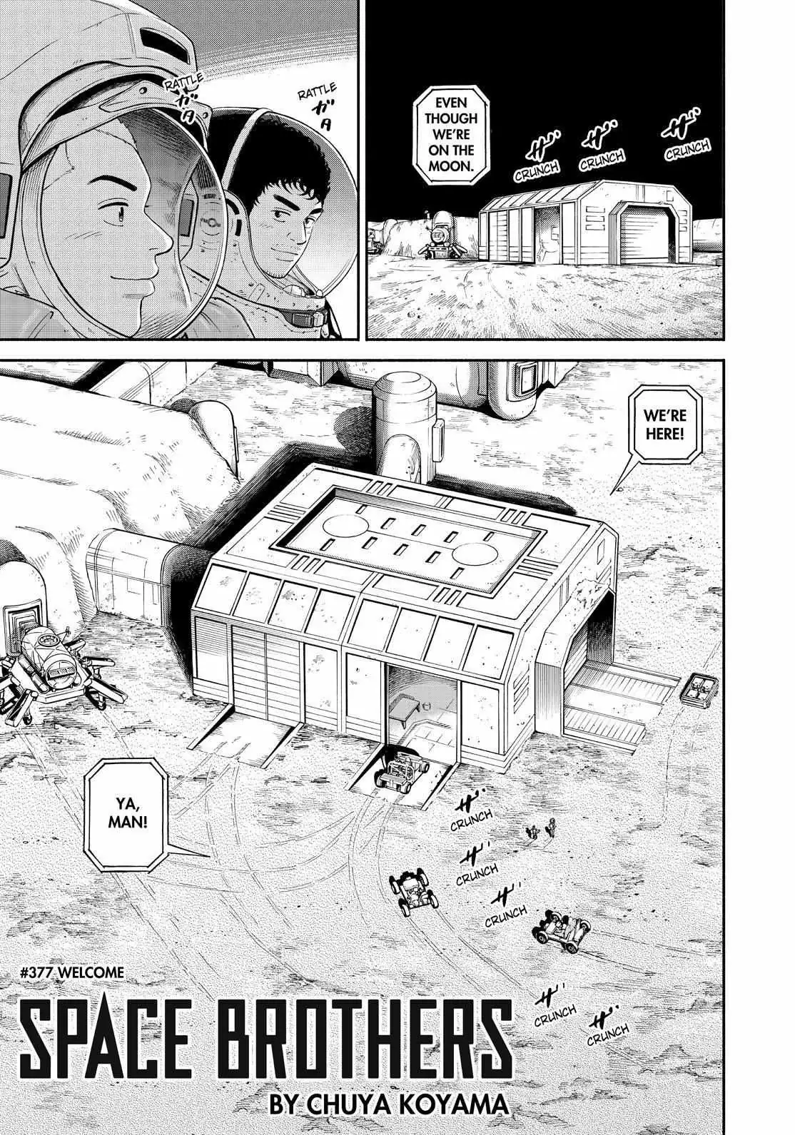 Uchuu Kyoudai Chapter 377 page 3 - 