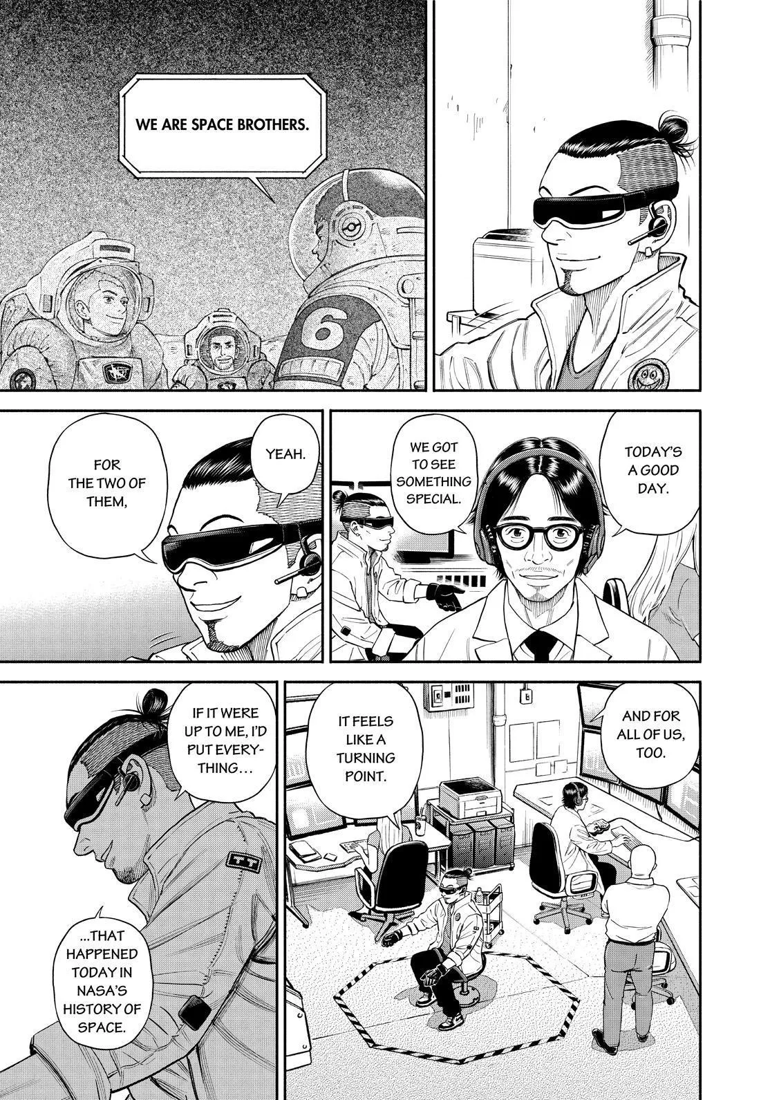 Uchuu Kyoudai Chapter 377 page 5 - 