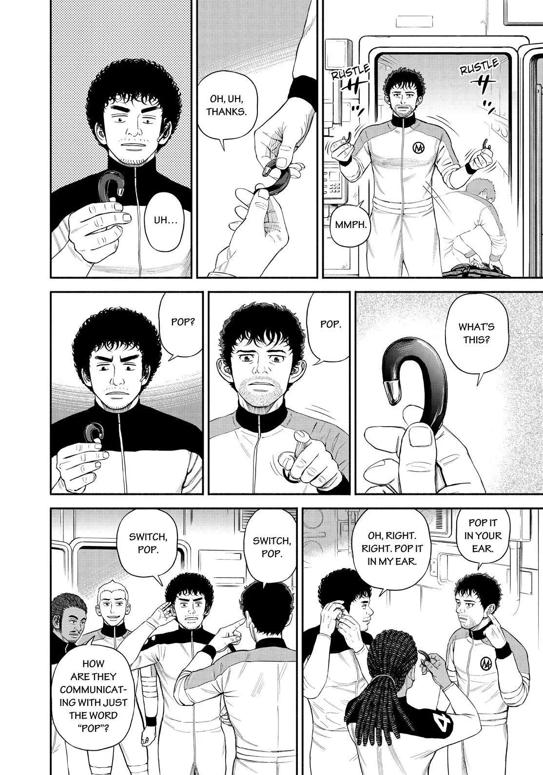 Uchuu Kyoudai Chapter 377 page 8 - 