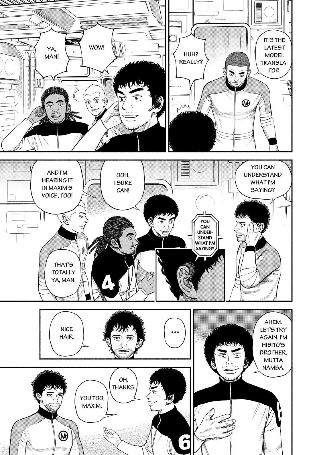 Uchuu Kyoudai Chapter 377 page 9 - 