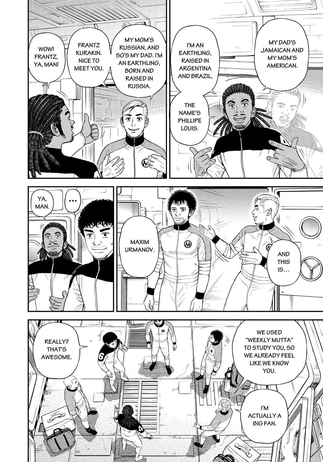 Uchuu Kyoudai Chapter 377 page 10 - 