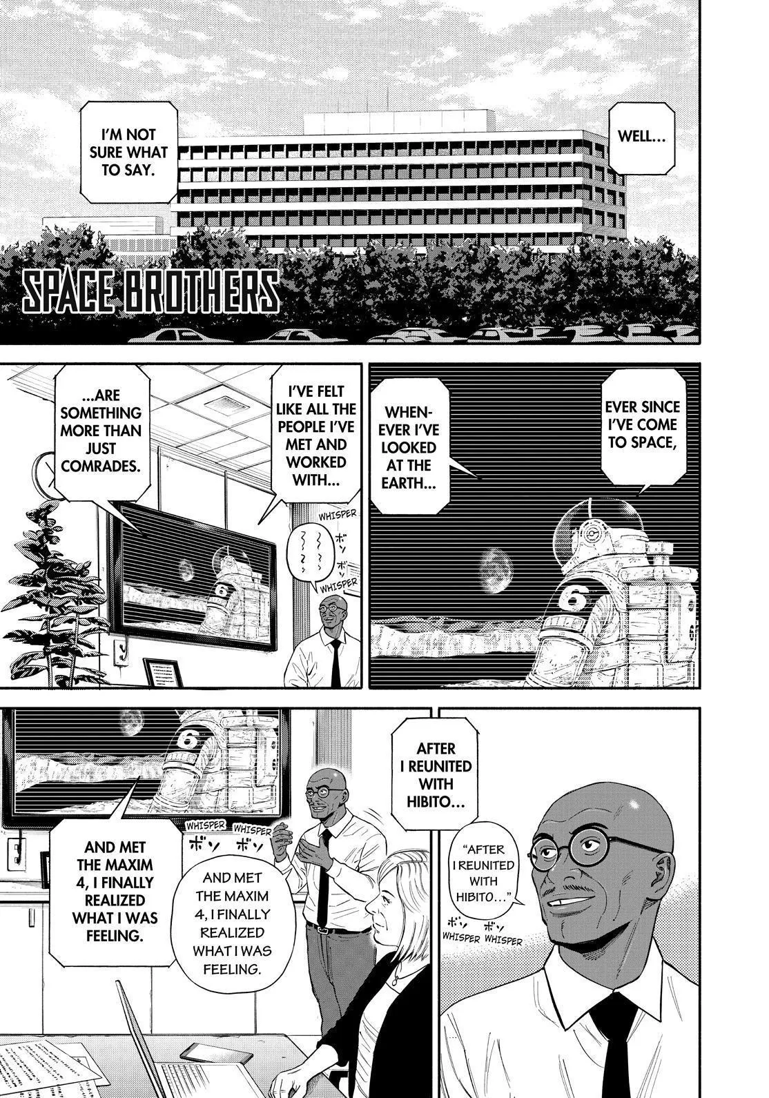 Uchuu Kyoudai Chapter 378 page 1 - 