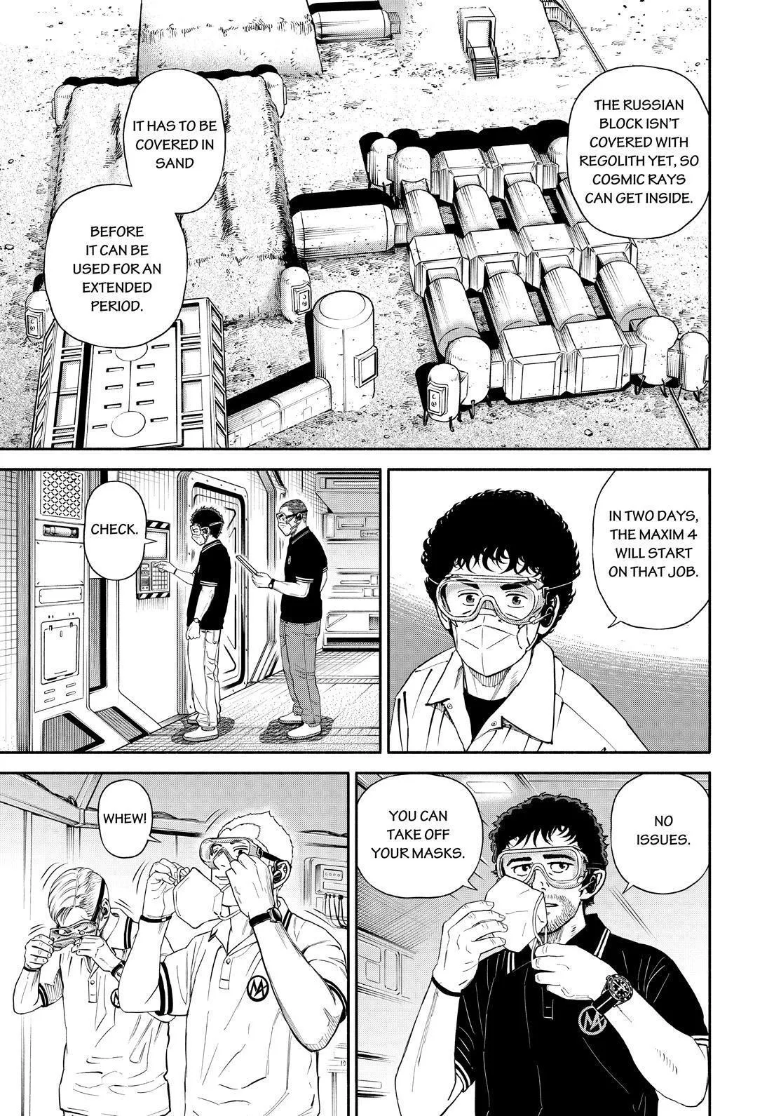 Uchuu Kyoudai Chapter 378 page 11 - 