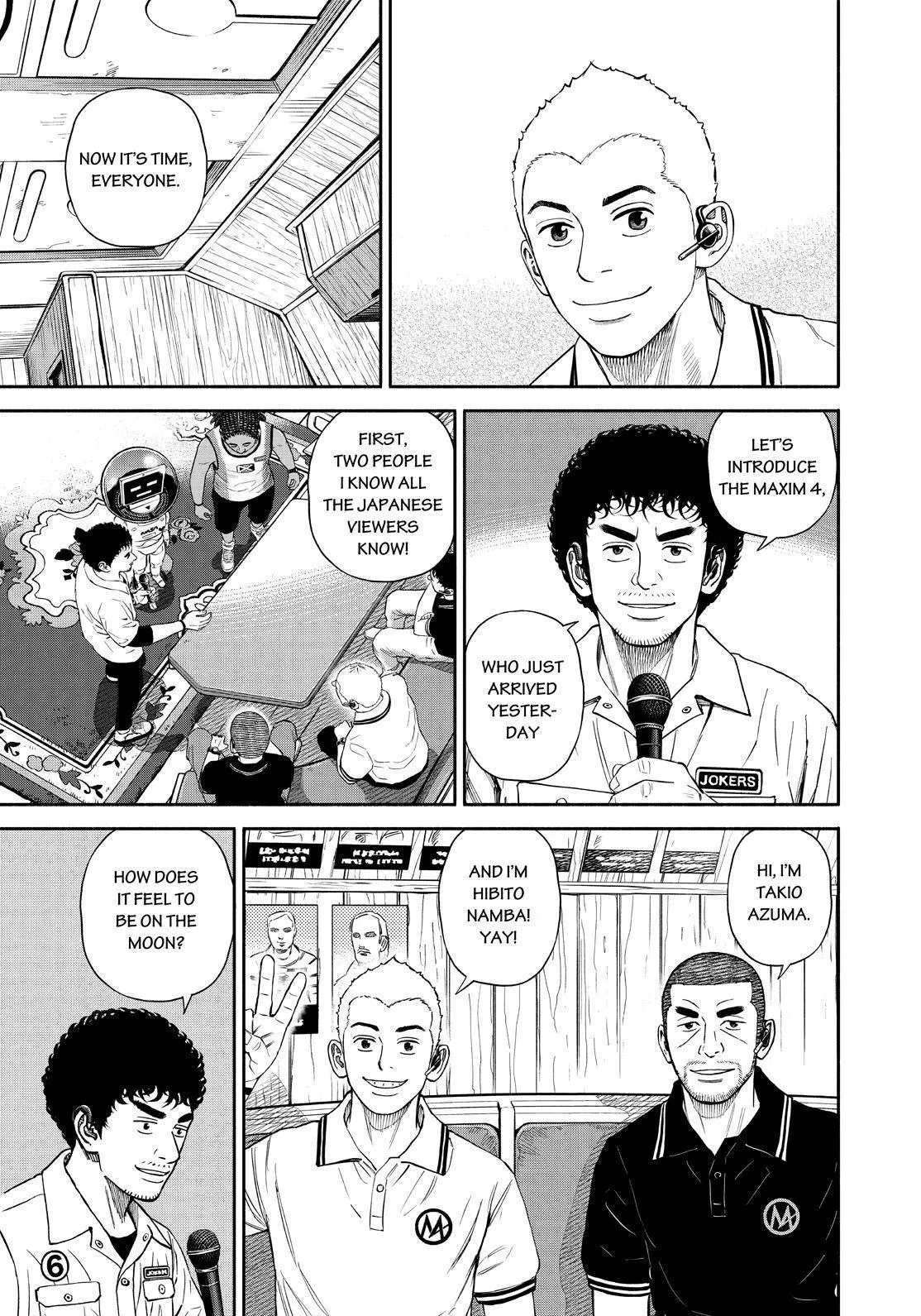 Uchuu Kyoudai Chapter 378 page 13 - 