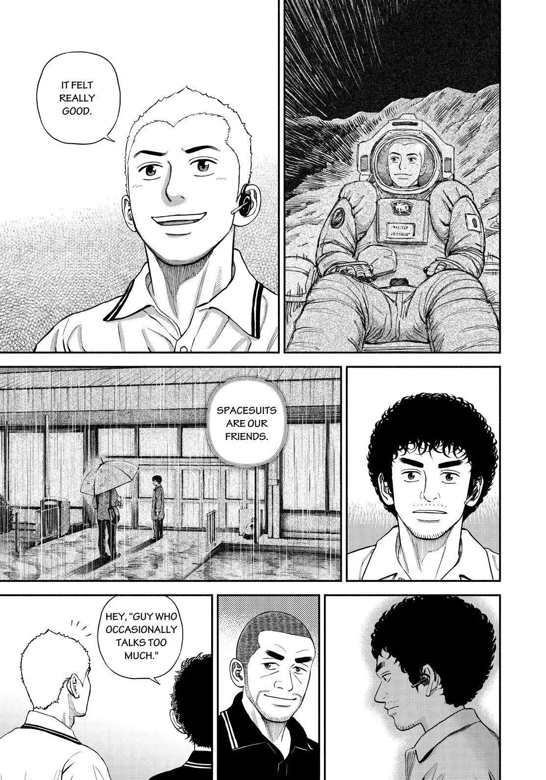Uchuu Kyoudai Chapter 378 page 17 - 