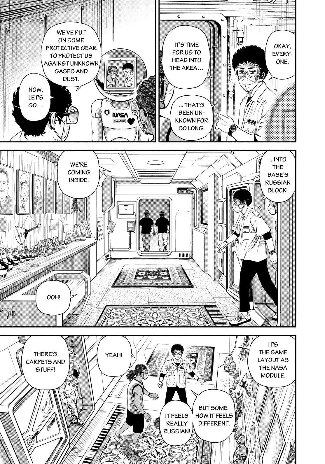 Uchuu Kyoudai Chapter 378 page 9 - 