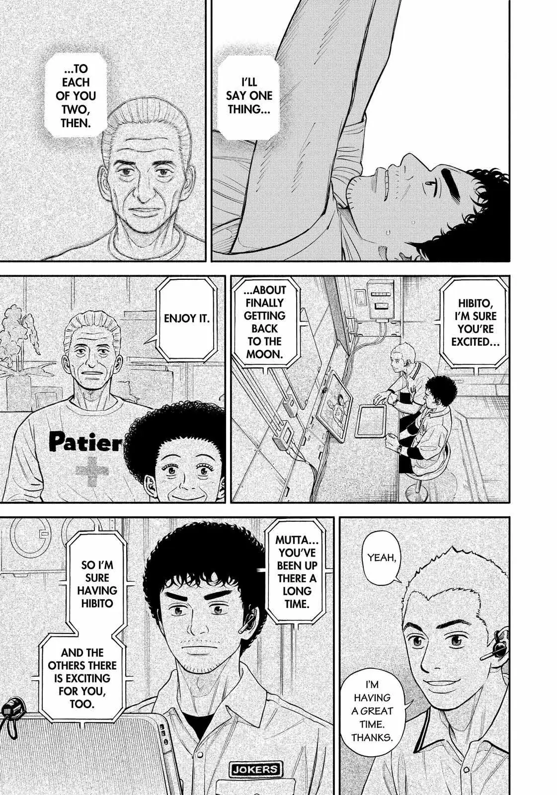 Uchuu Kyoudai Chapter 379 page 18 - 