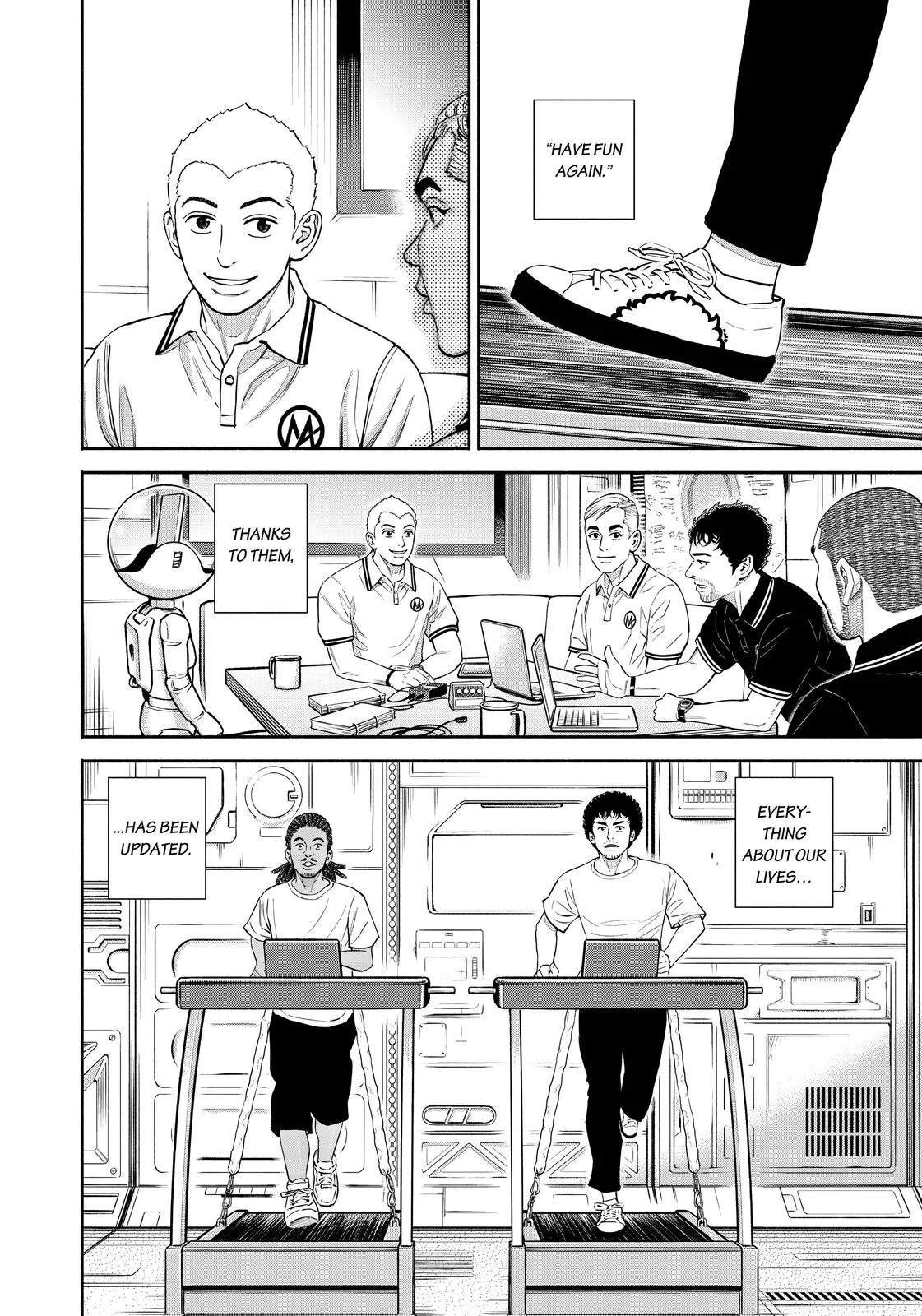 Uchuu Kyoudai Chapter 379 page 21 - 