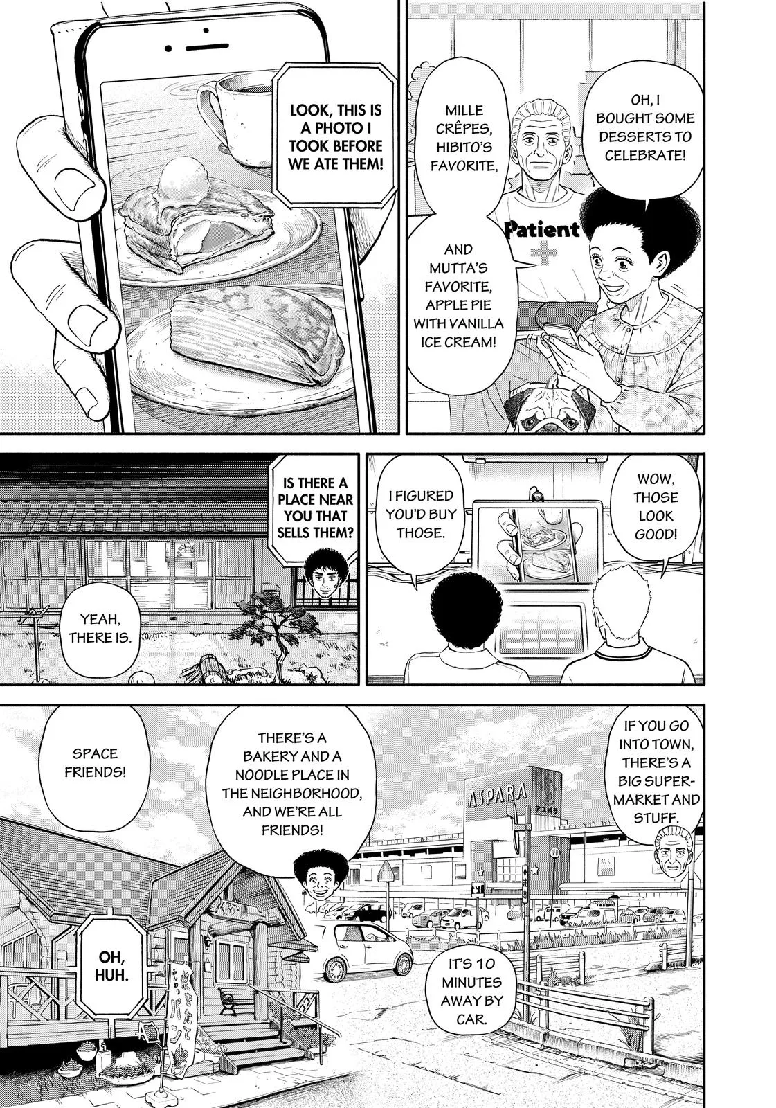 Uchuu Kyoudai Chapter 379 page 6 - 