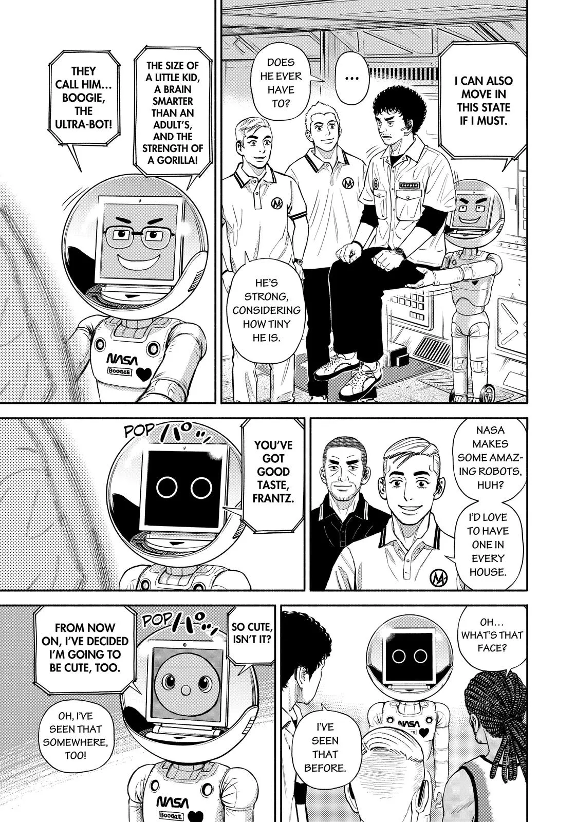 Uchuu Kyoudai Chapter 379 page 10 - 