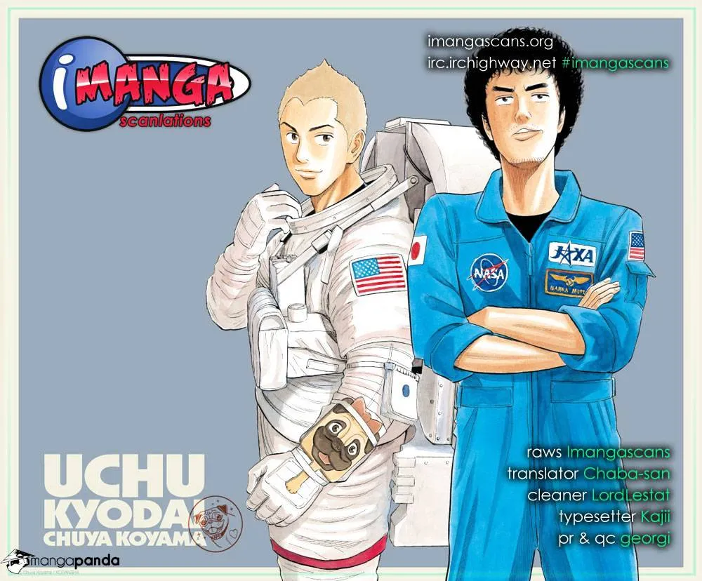 Uchuu Kyoudai Chapter 38 page 1 - 