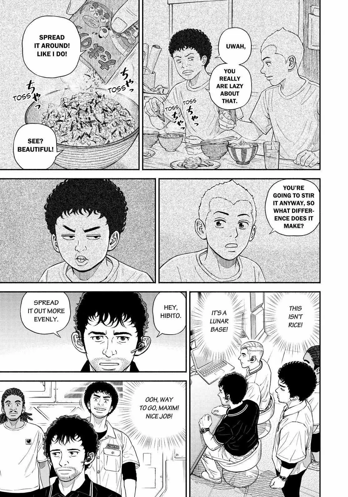 Uchuu Kyoudai Chapter 380 page 13 - 