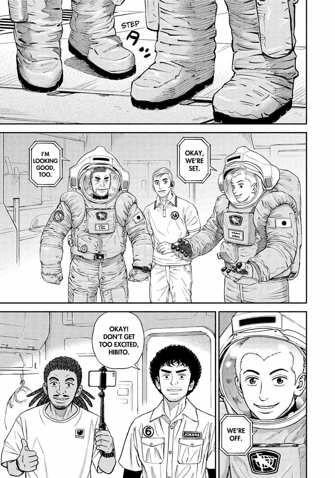 Uchuu Kyoudai Chapter 380 page 7 - 