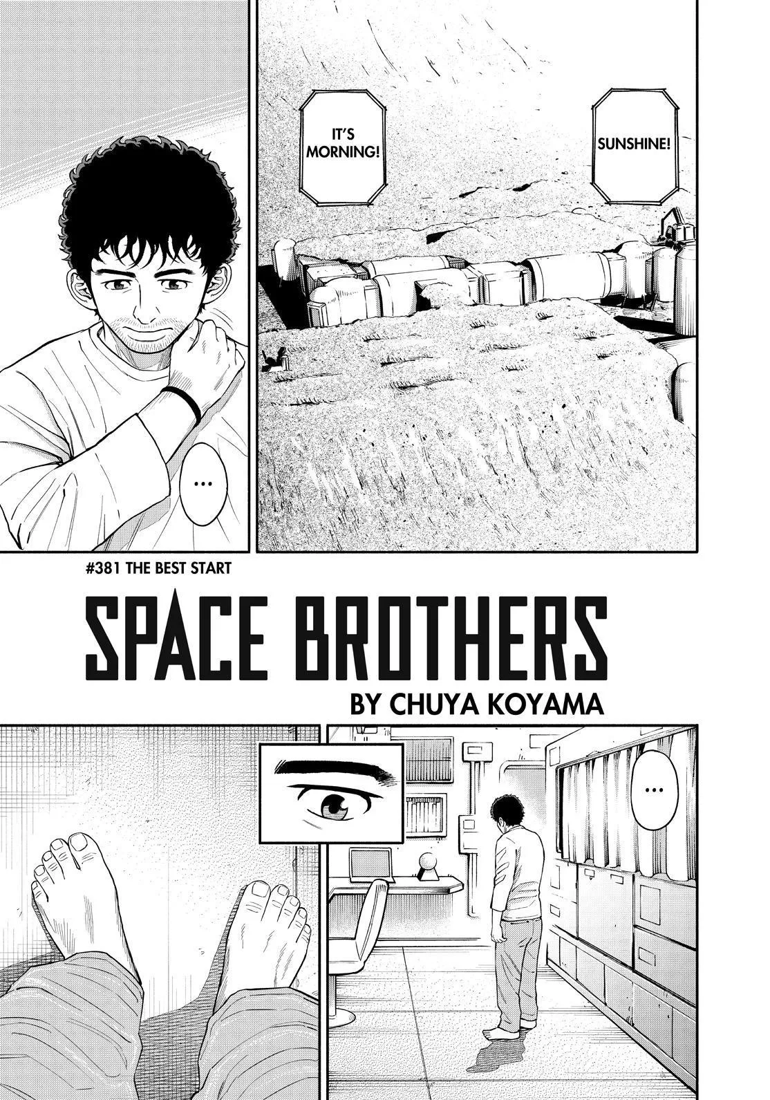 Uchuu Kyoudai Chapter 381 page 1 - 