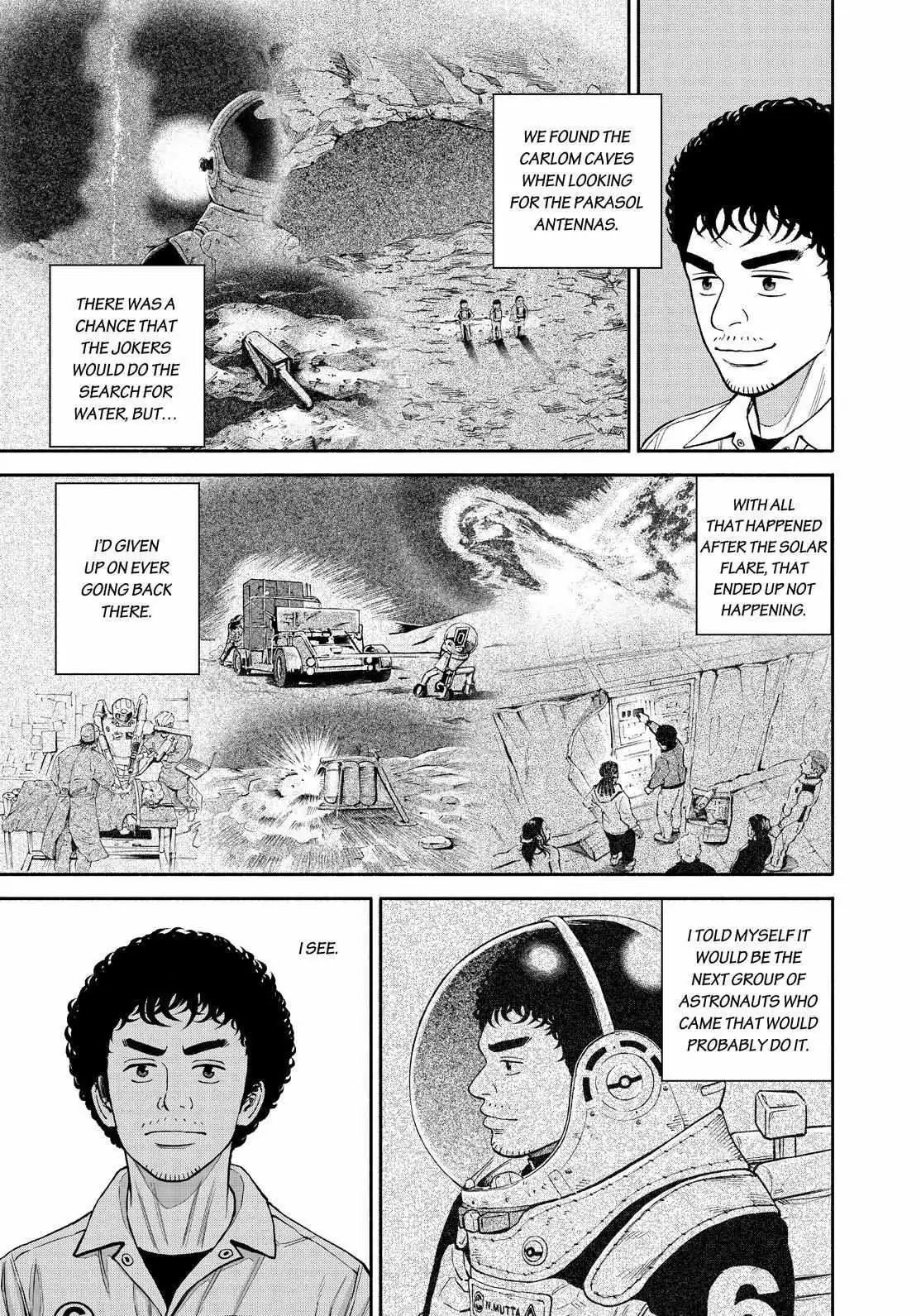 Uchuu Kyoudai Chapter 381 page 11 - 