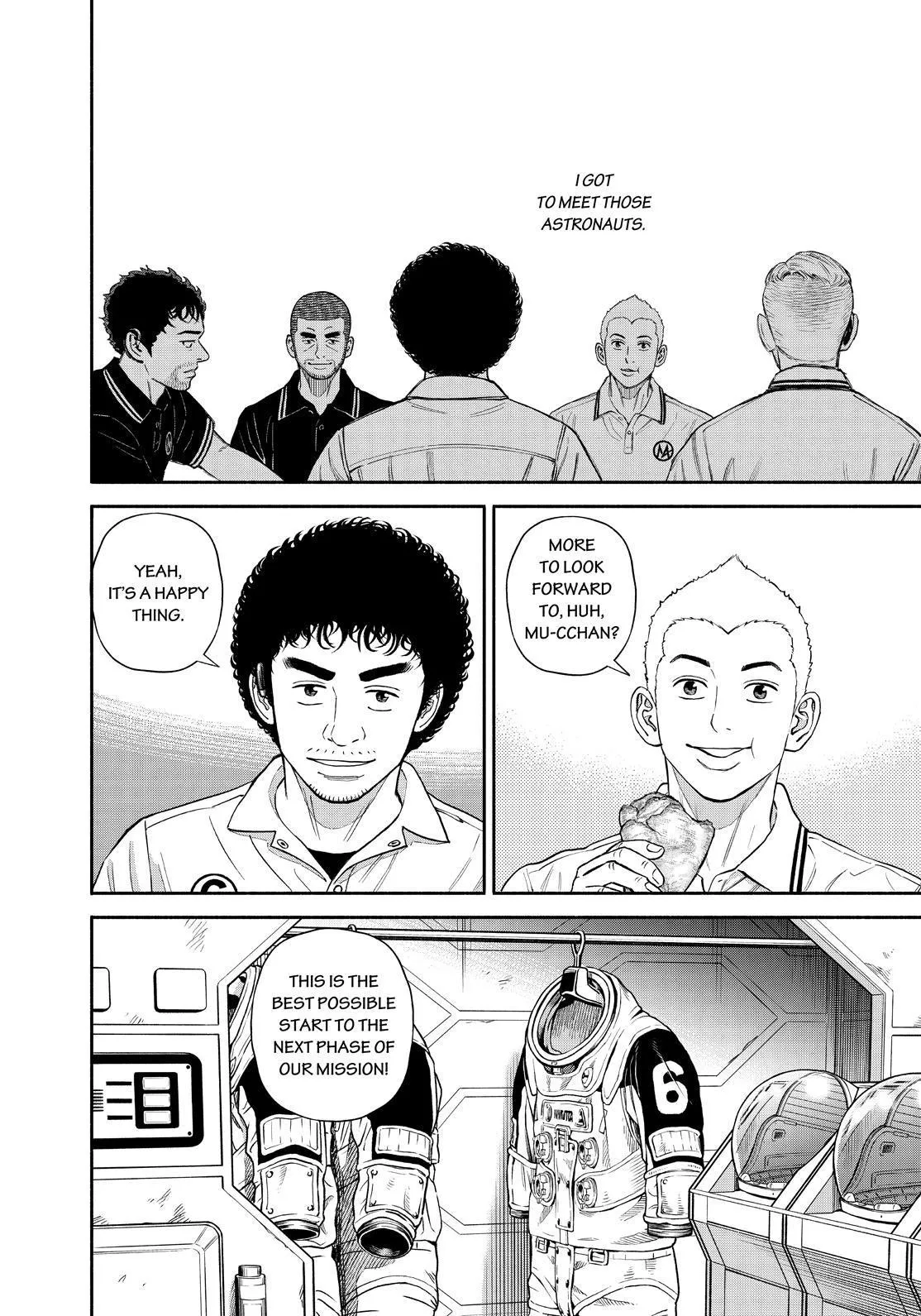 Uchuu Kyoudai Chapter 381 page 12 - 