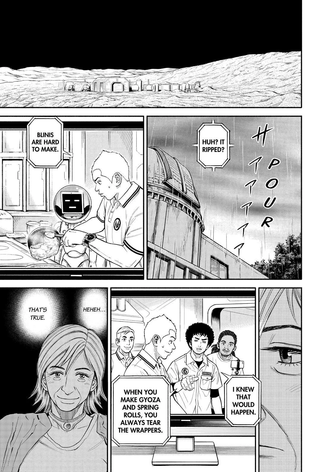 Uchuu Kyoudai Chapter 381 page 13 - 