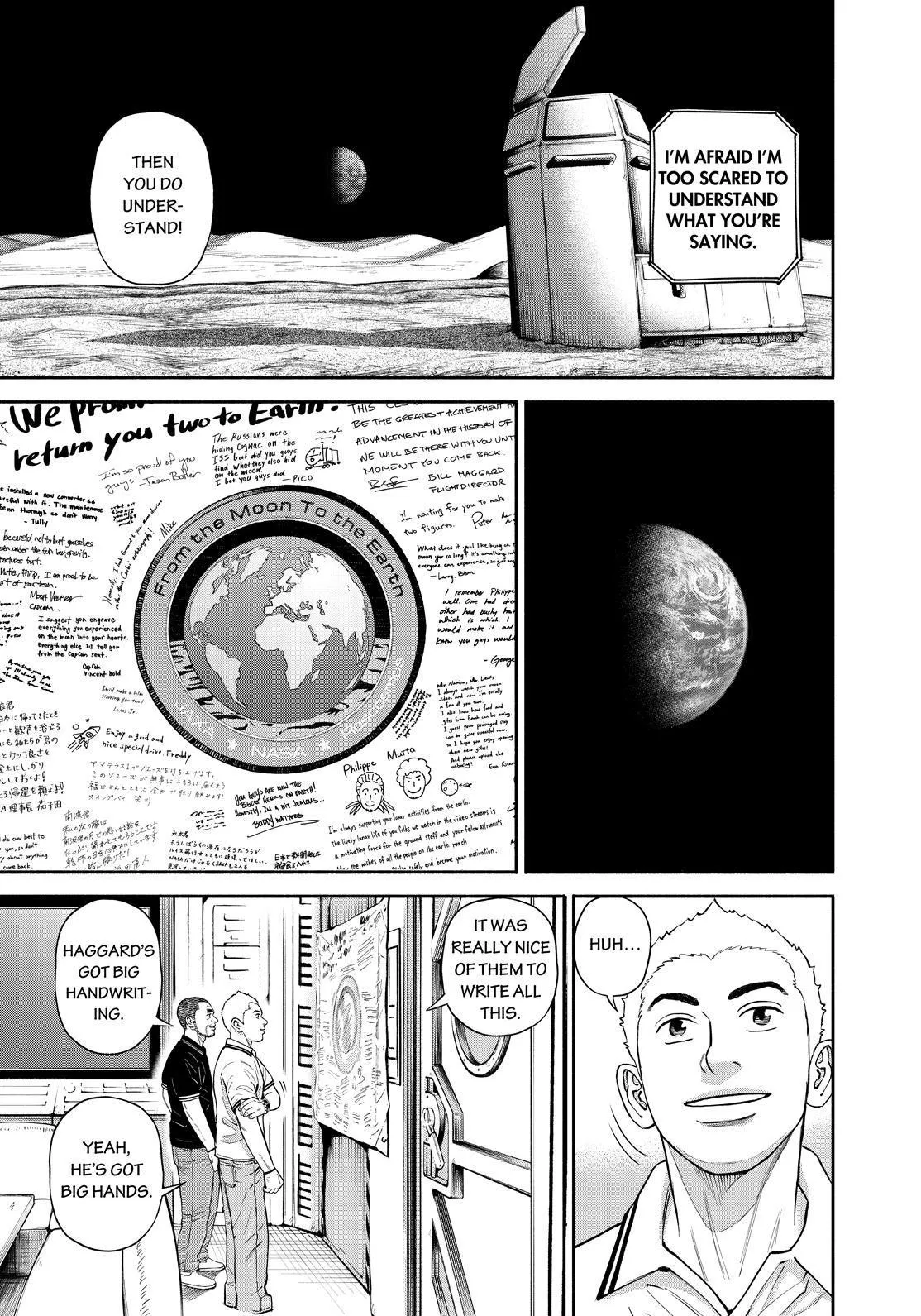 Uchuu Kyoudai Chapter 381 page 5 - 