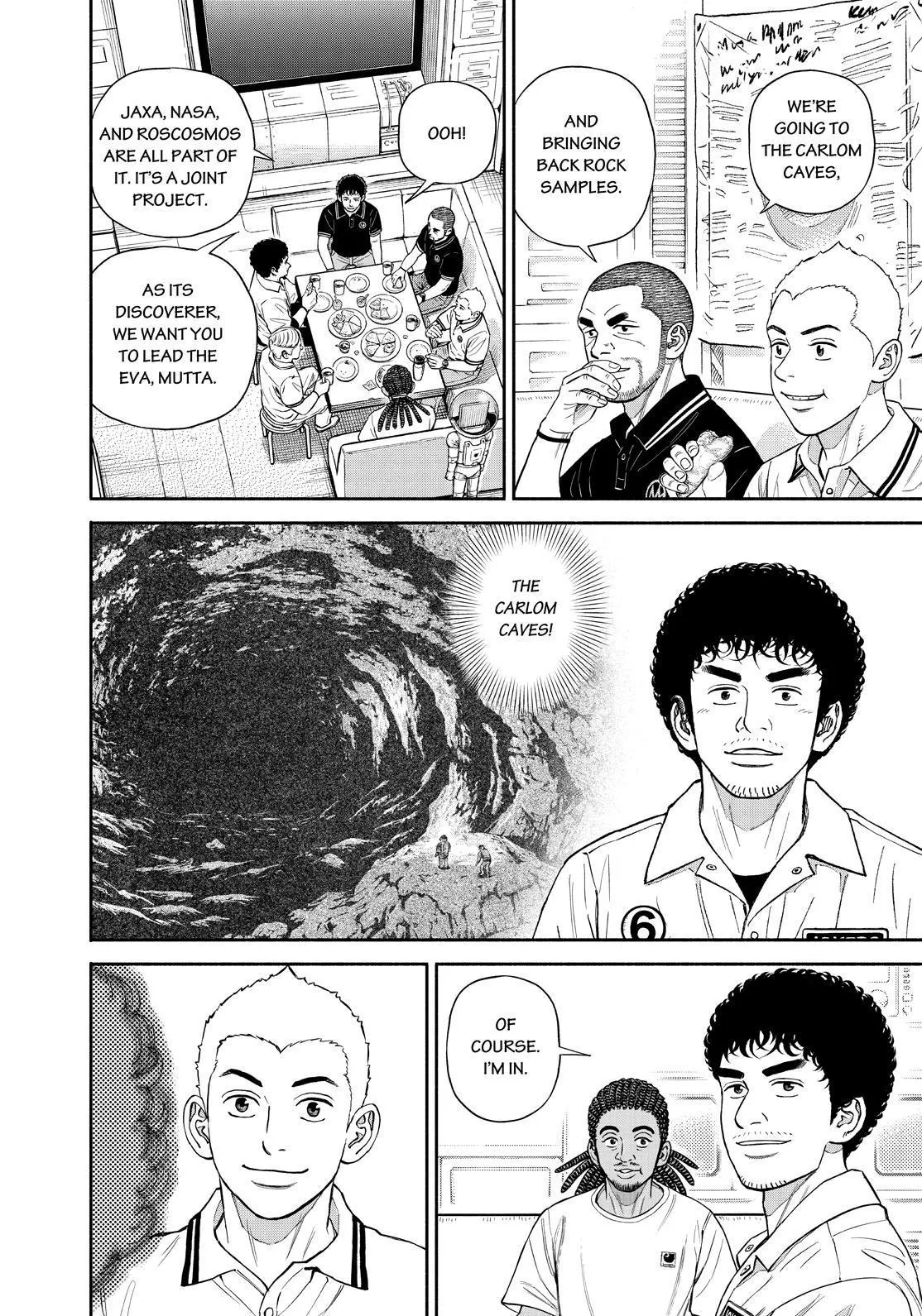 Uchuu Kyoudai Chapter 381 page 10 - 