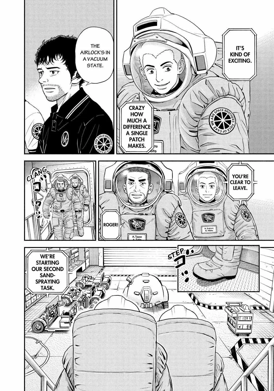 Uchuu Kyoudai Chapter 382 page 16 - 