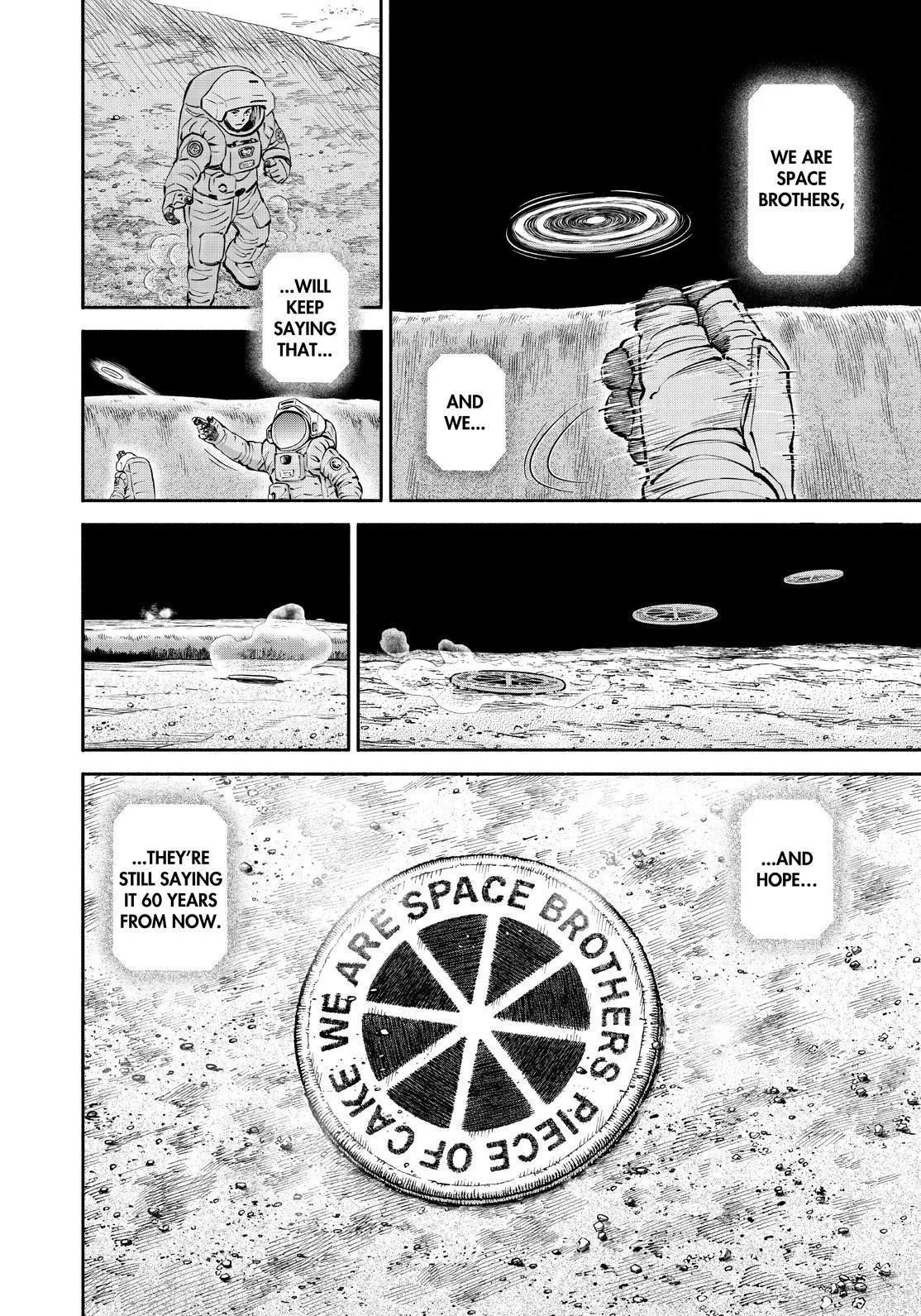 Uchuu Kyoudai Chapter 382 page 20 - 