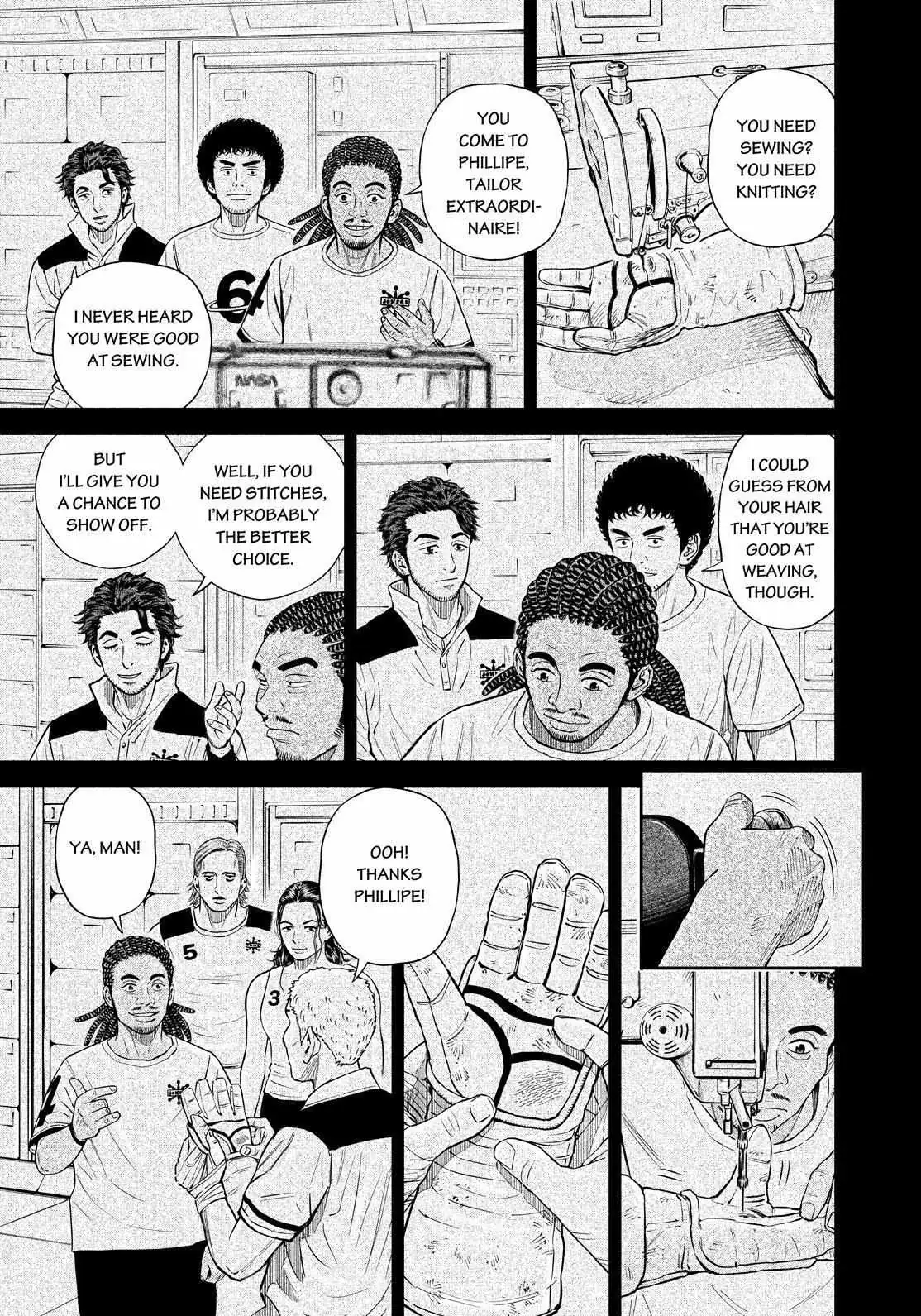Uchuu Kyoudai Chapter 382 page 3 - 