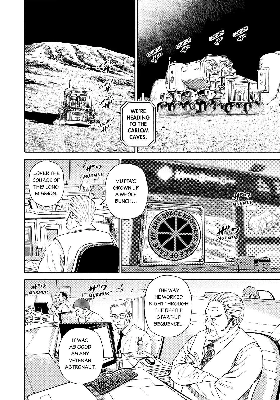 Uchuu Kyoudai Chapter 383 page 18 - 
