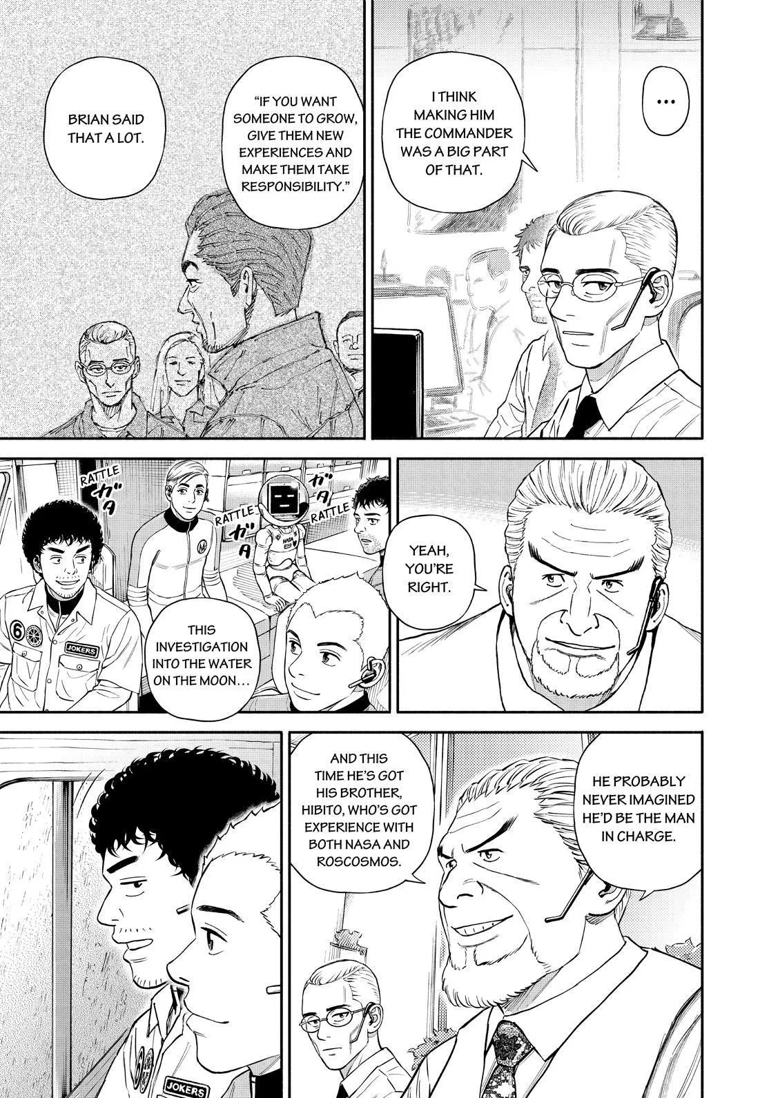 Uchuu Kyoudai Chapter 383 page 19 - 
