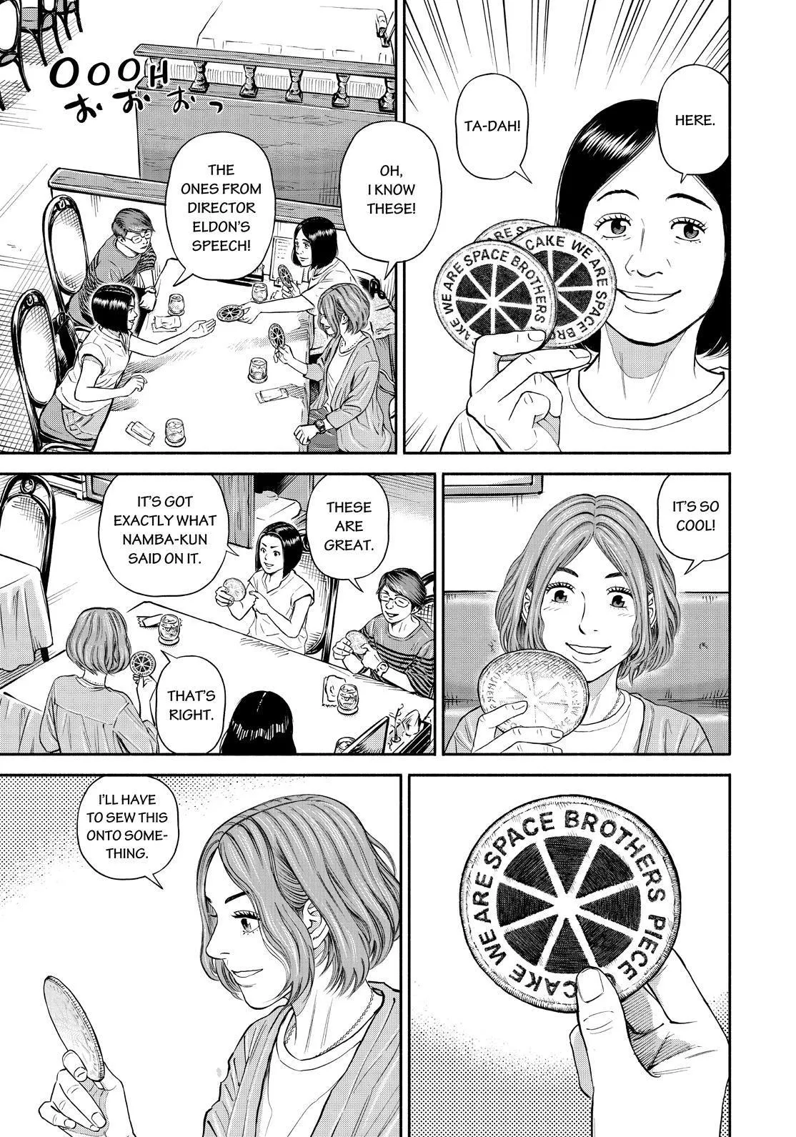 Uchuu Kyoudai Chapter 383 page 9 - 