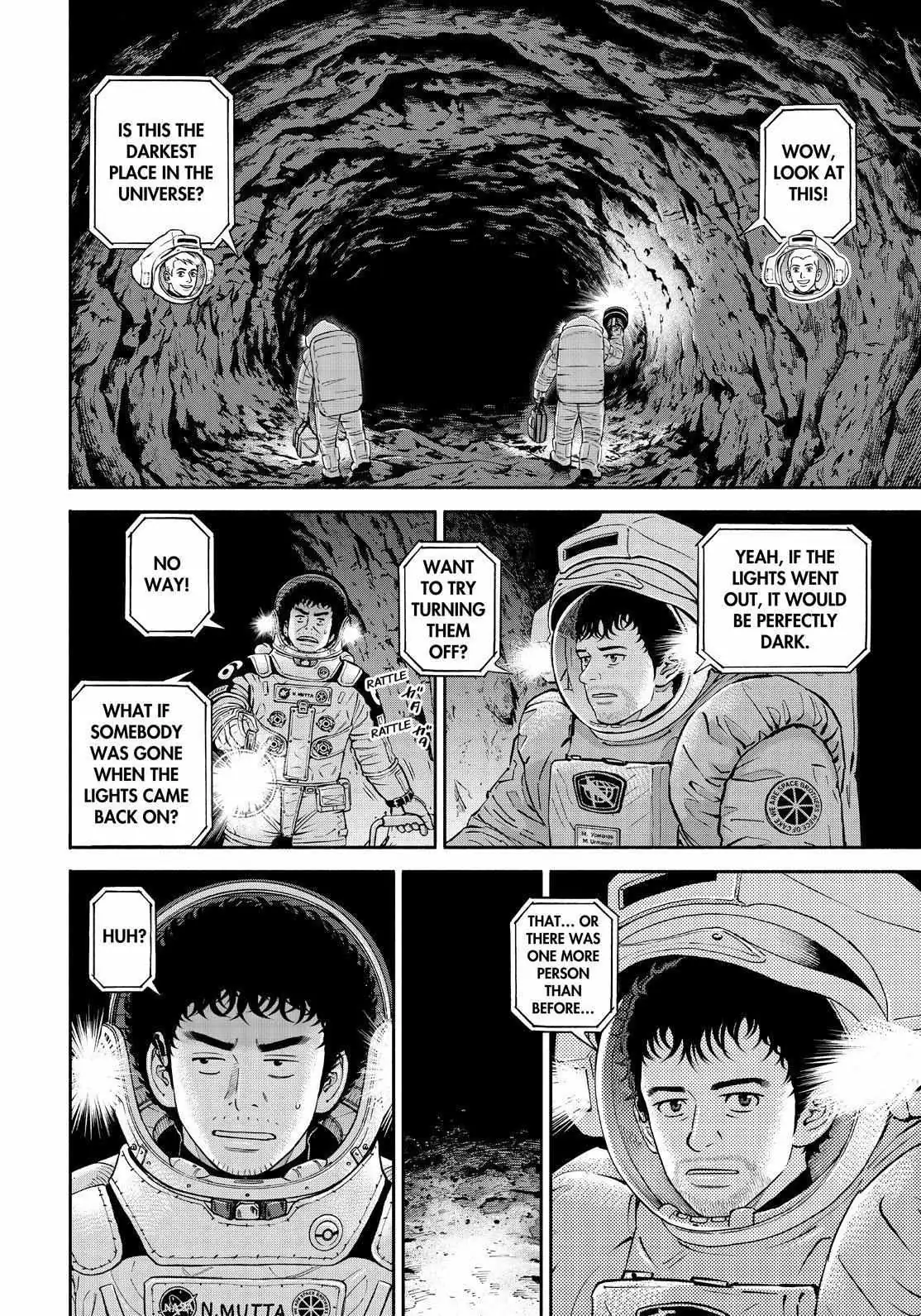 Uchuu Kyoudai Chapter 384 page 14 - 