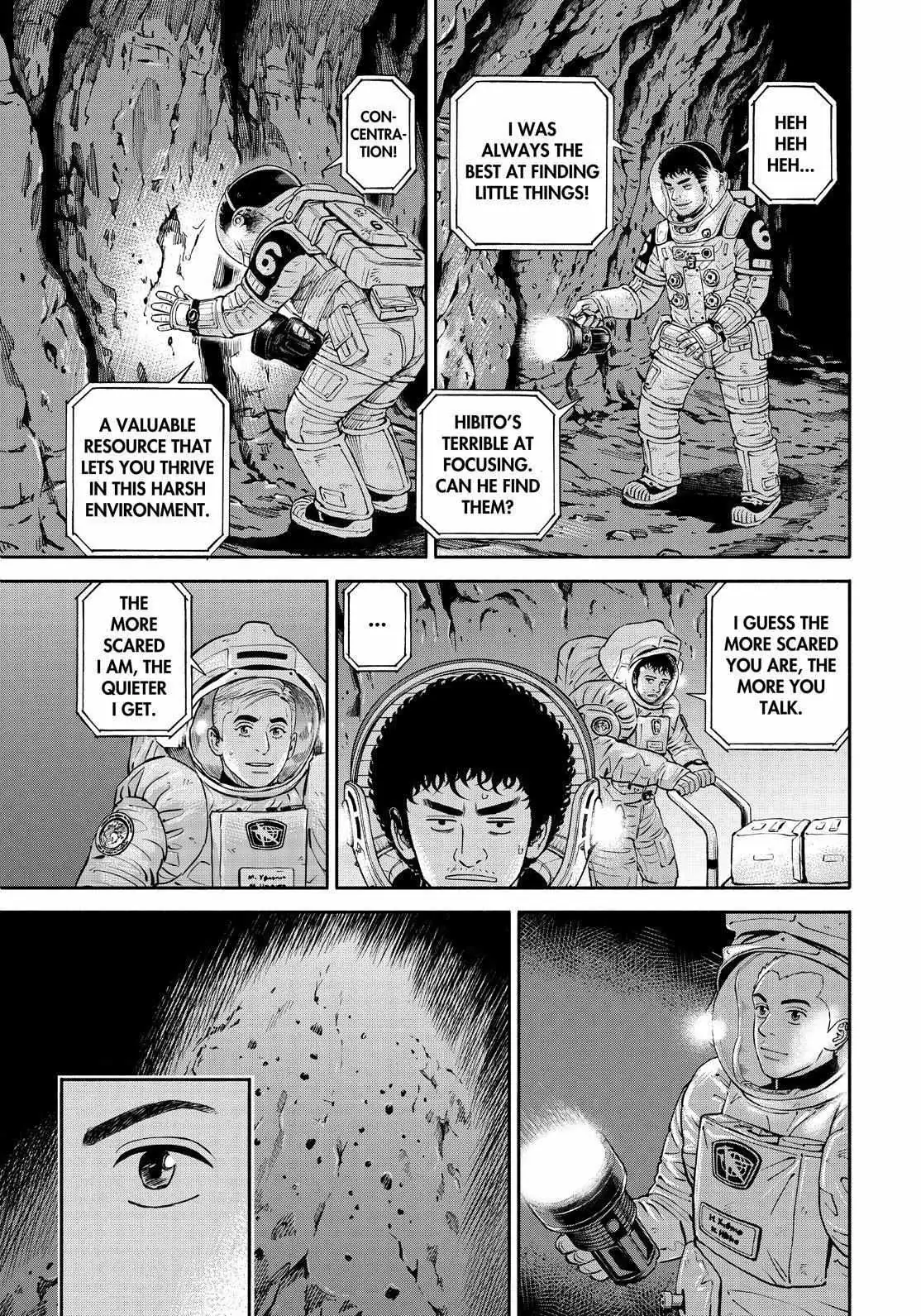 Uchuu Kyoudai Chapter 384 page 19 - 