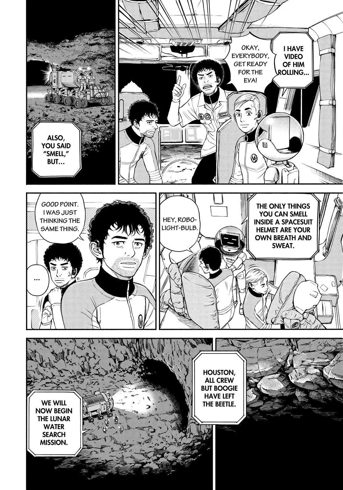 Uchuu Kyoudai Chapter 384 page 6 - 