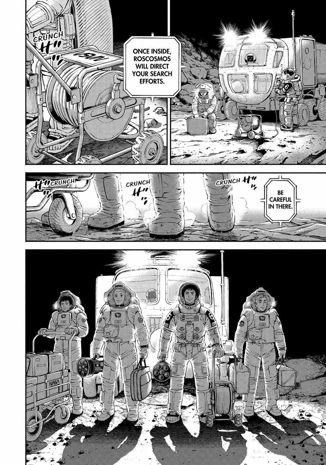 Uchuu Kyoudai Chapter 384 page 8 - 