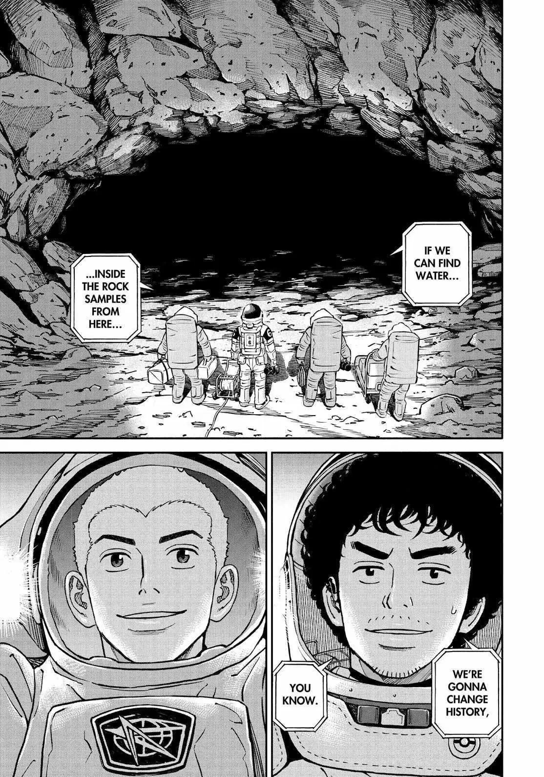 Uchuu Kyoudai Chapter 384 page 9 - 