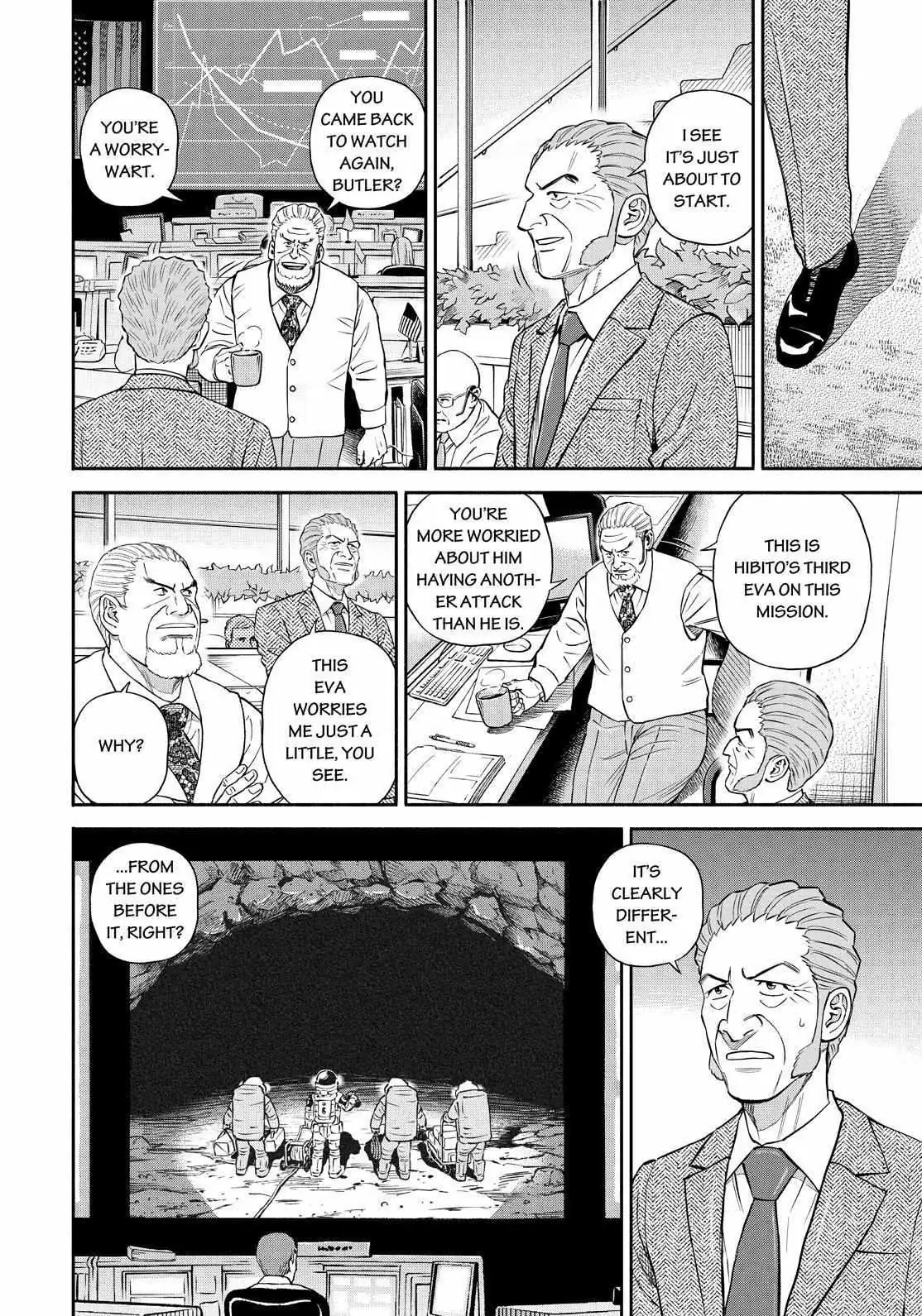 Uchuu Kyoudai Chapter 384 page 10 - 