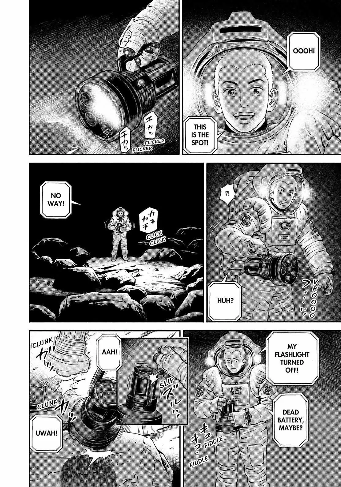 Uchuu Kyoudai Chapter 385 page 14 - 