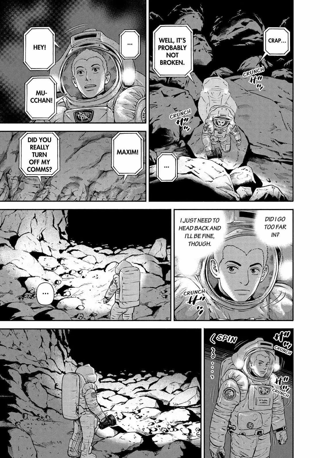 Uchuu Kyoudai Chapter 385 page 15 - 