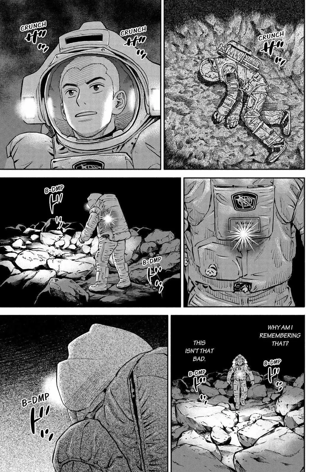 Uchuu Kyoudai Chapter 385 page 17 - 
