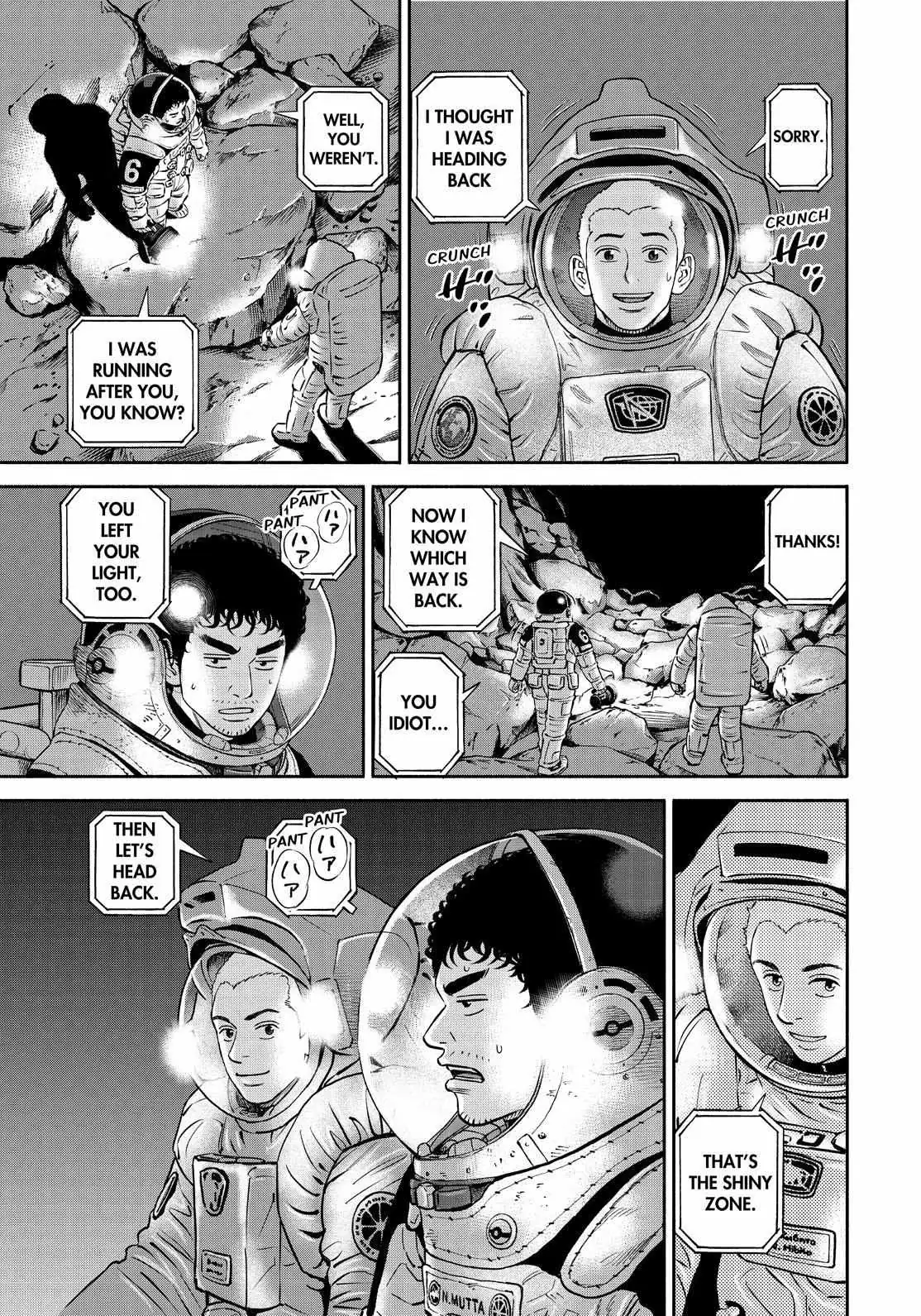 Uchuu Kyoudai Chapter 385 page 19 - 