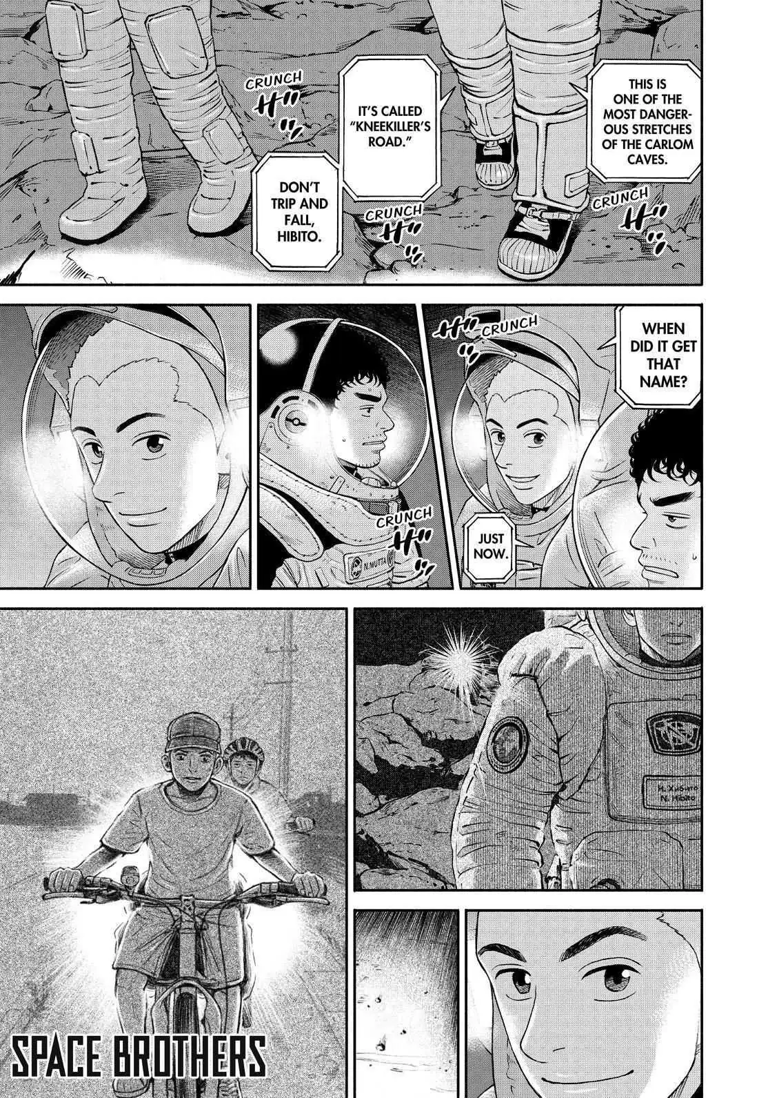 Uchuu Kyoudai Chapter 386 page 1 - 