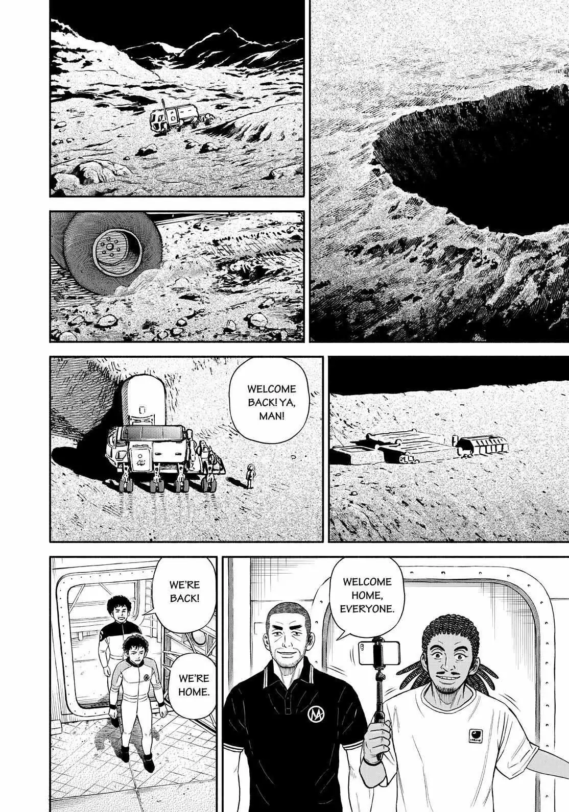 Uchuu Kyoudai Chapter 386 page 12 - 