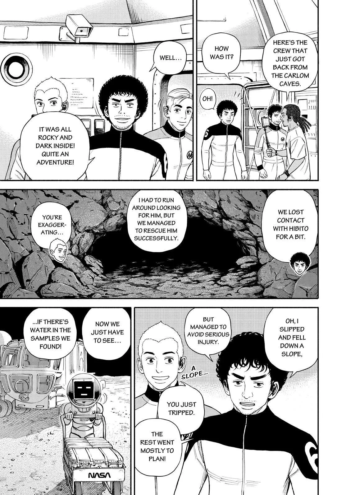 Uchuu Kyoudai Chapter 386 page 13 - 