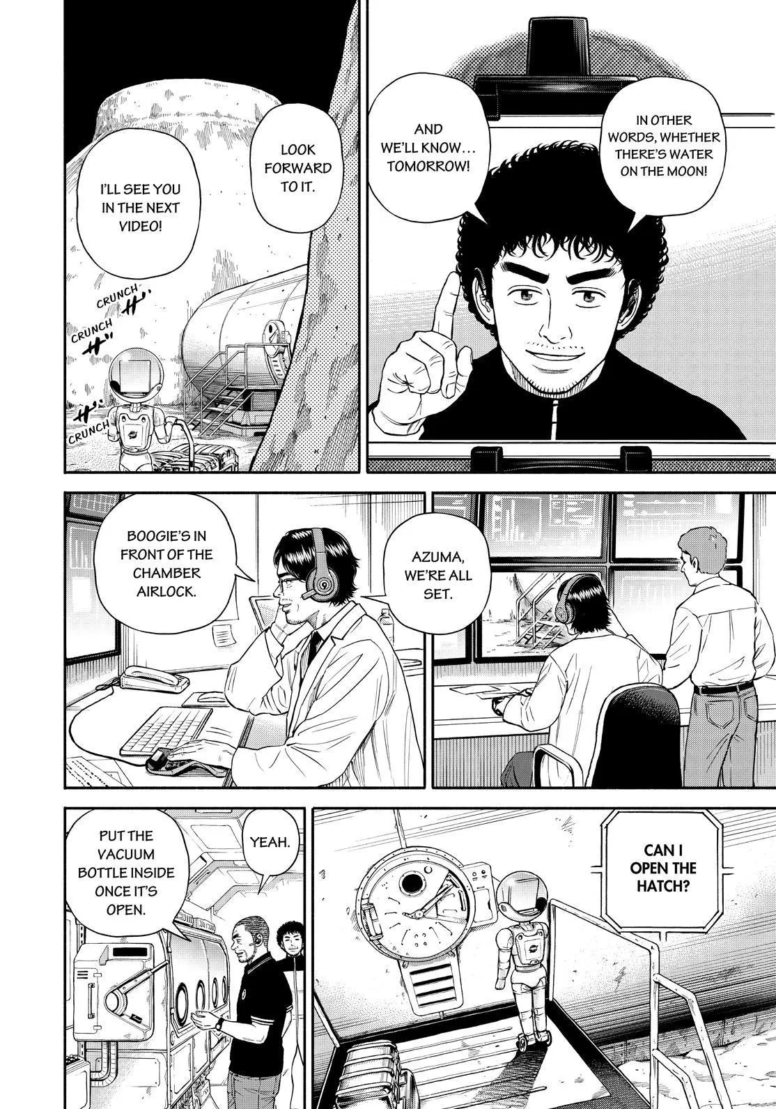 Uchuu Kyoudai Chapter 386 page 14 - 