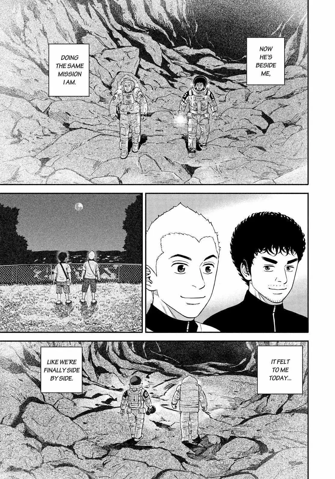 Uchuu Kyoudai Chapter 386 page 19 - 