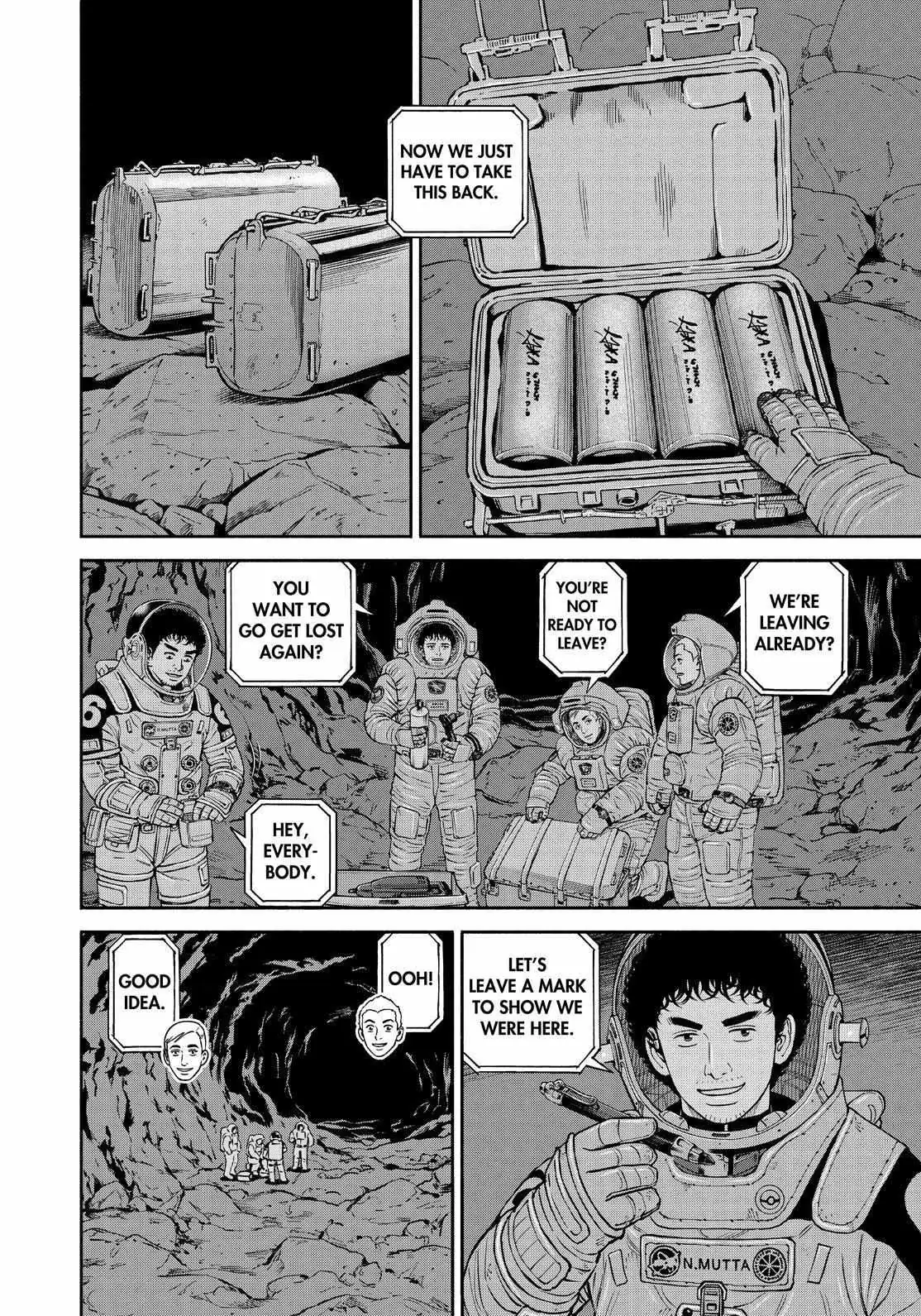 Uchuu Kyoudai Chapter 386 page 8 - 