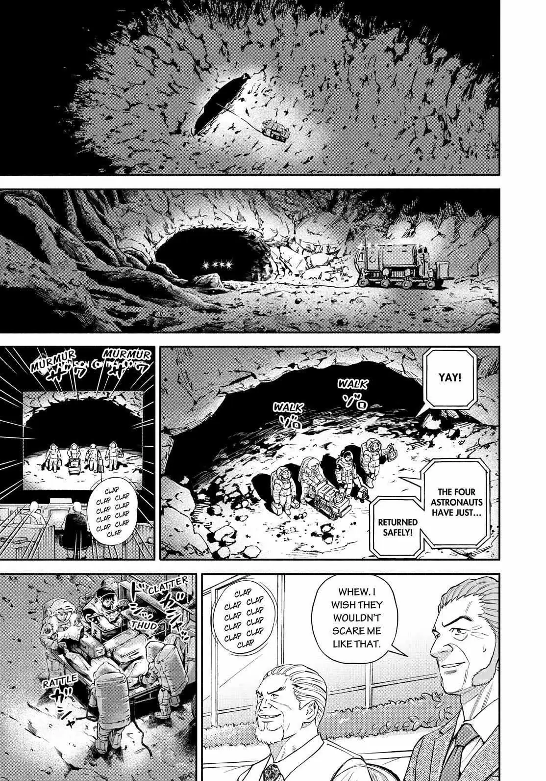 Uchuu Kyoudai Chapter 386 page 9 - 