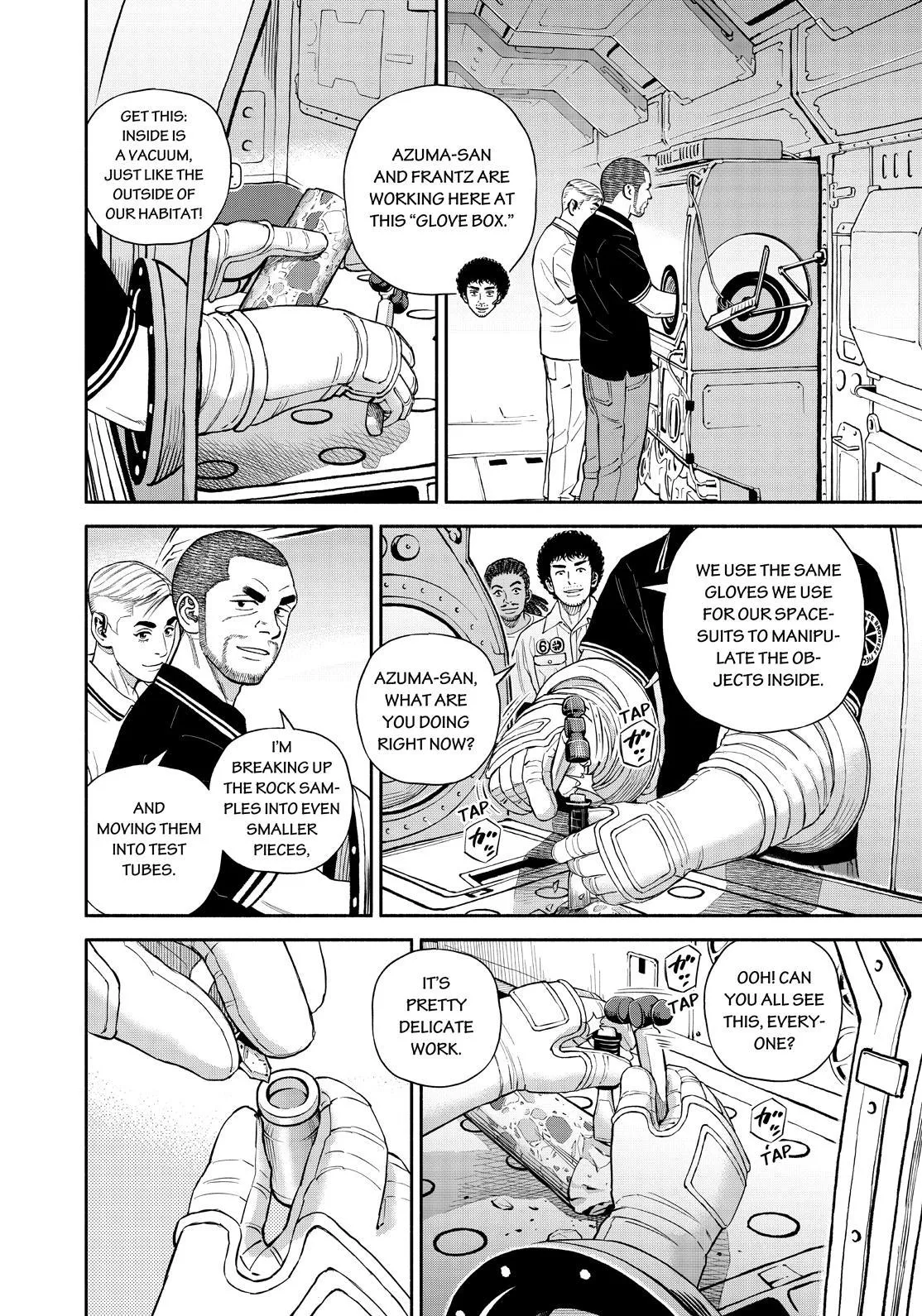 Uchuu Kyoudai Chapter 387 page 2 - 