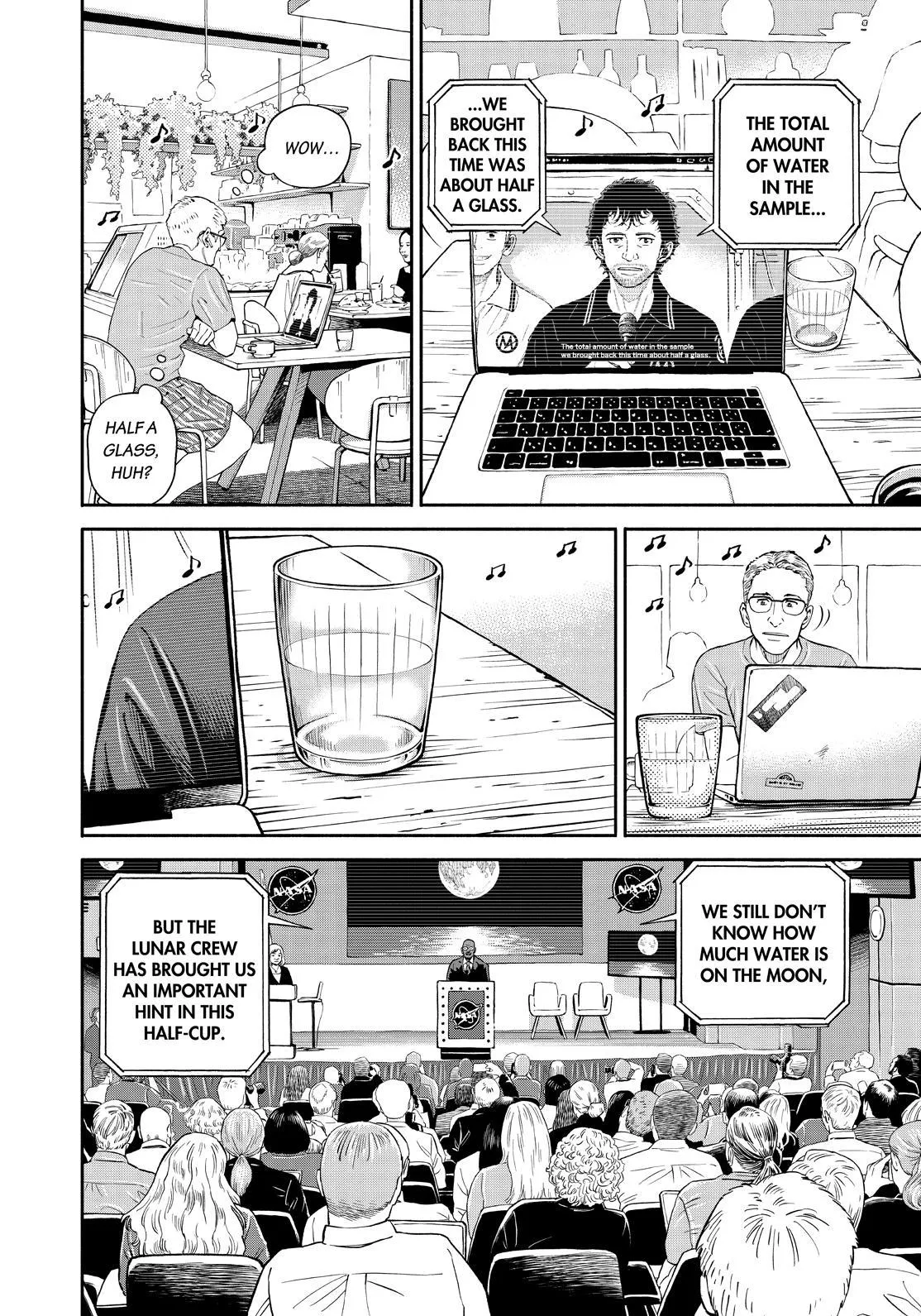 Uchuu Kyoudai Chapter 387 page 12 - 