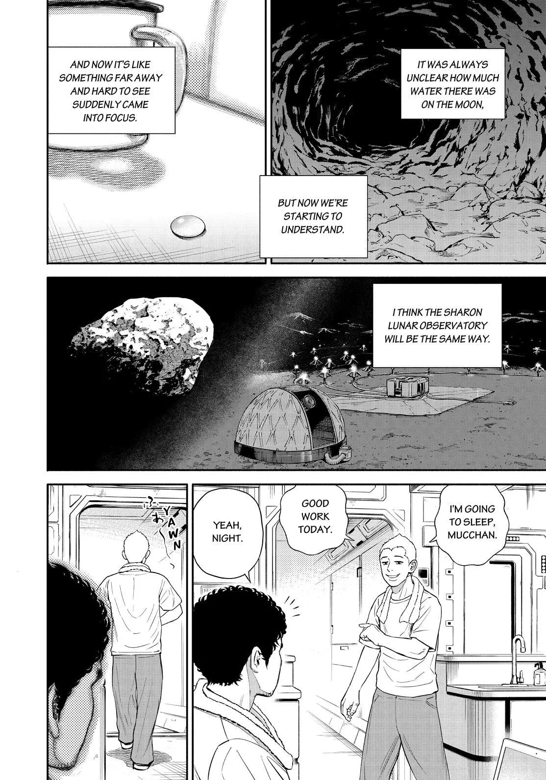 Uchuu Kyoudai Chapter 387 page 18 - 