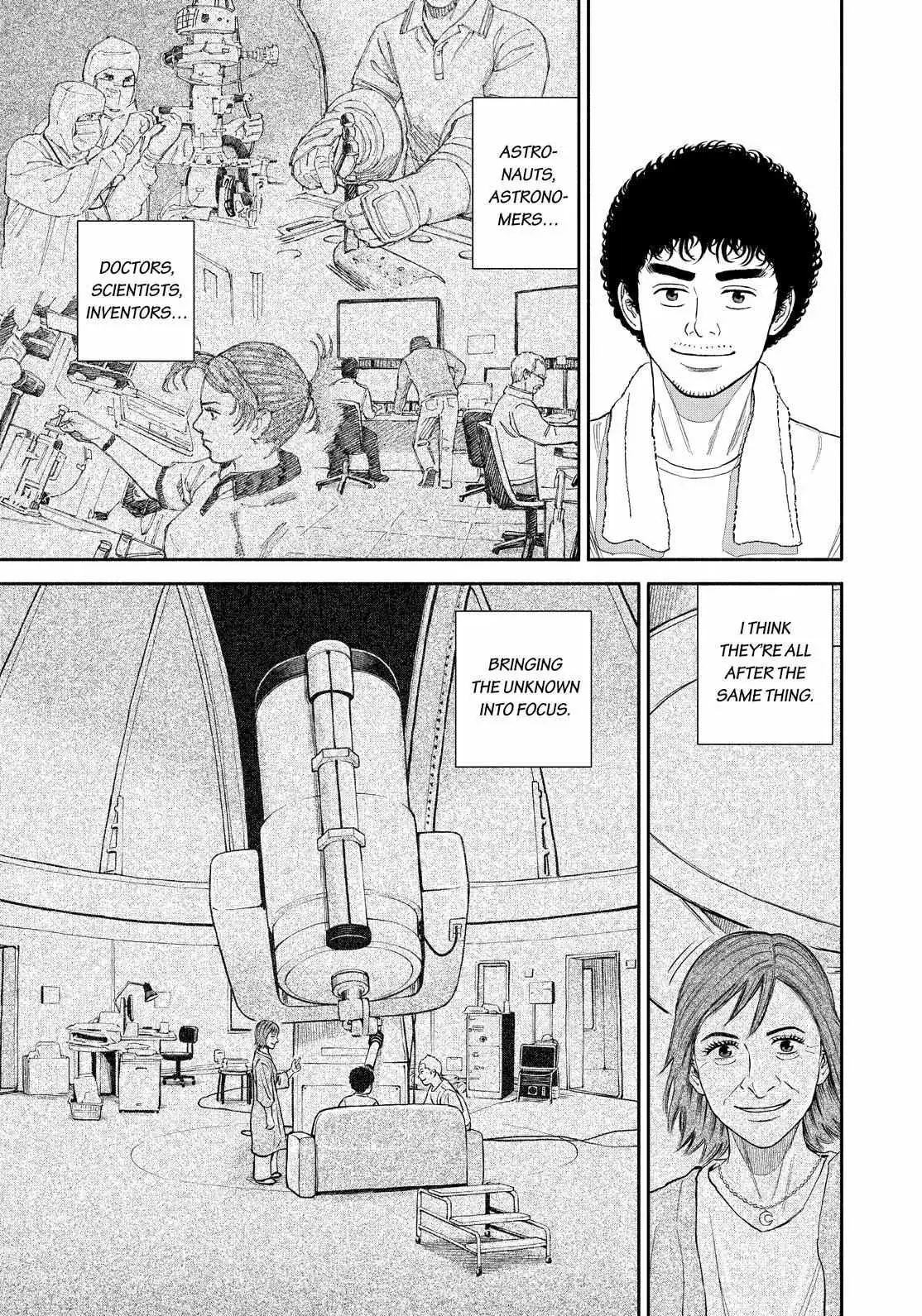 Uchuu Kyoudai Chapter 387 page 19 - 